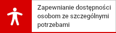 Zapewnianie dostępności osobom ze szczególnymi potrzebami. 